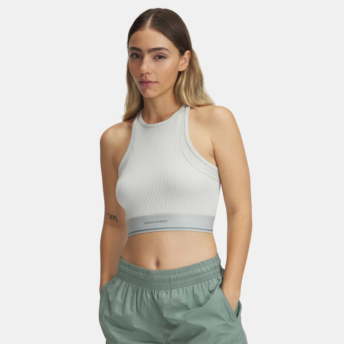 UA Meridian Rib Branded Women's Tank